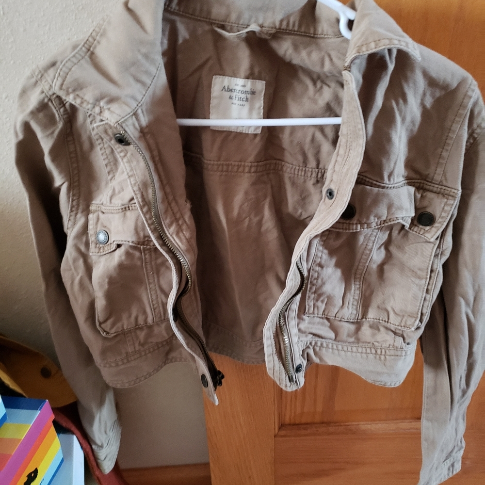 Abercrombie and Fitch crop jacket